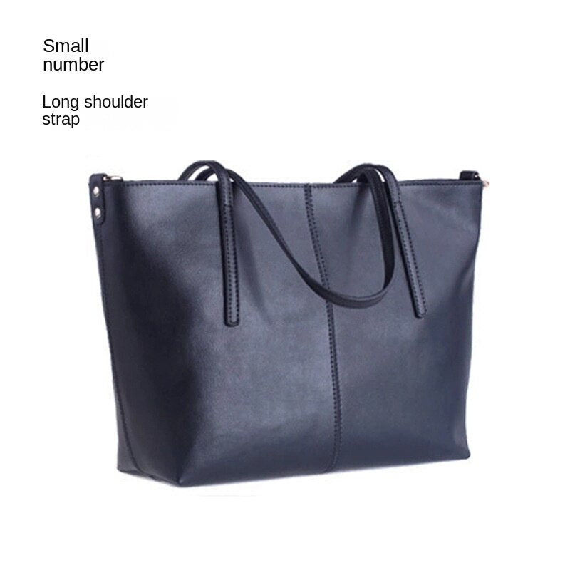 Leather High Capacity Tote Bag