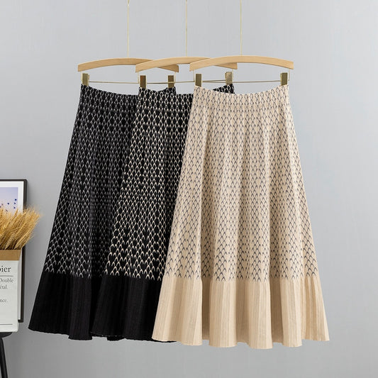 Elevate your style with our Luxury Knit Maxi Length Skirt for Women! Crafted from high-quality materials, this skirt offers unbeatable comfort and elegance. Perfect for any occasion, it's a must-have in your wardrobe. Experience luxury like never before with our maxi length skirt!  