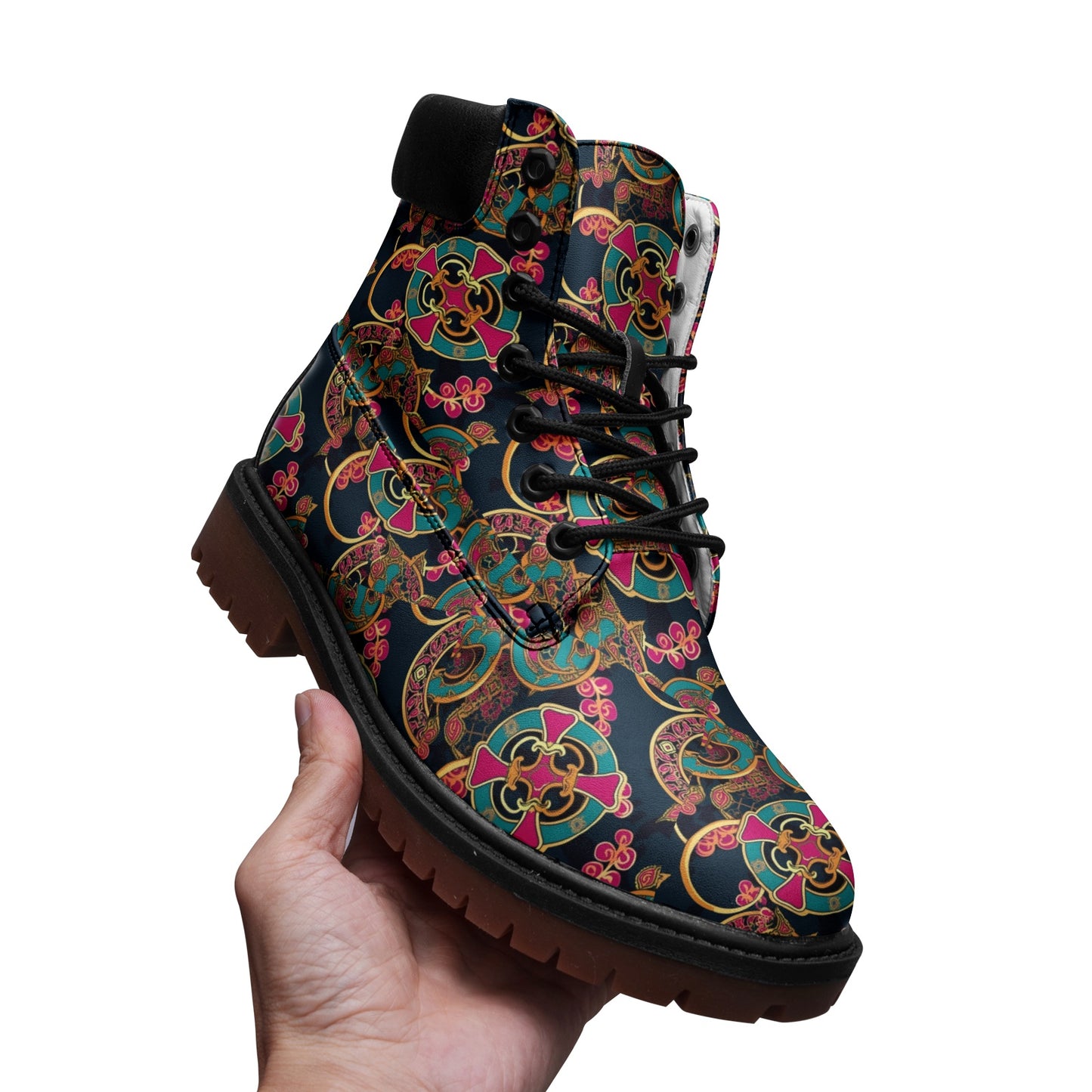 Original Graphic Print Lightweight Unisex Chukka Boots