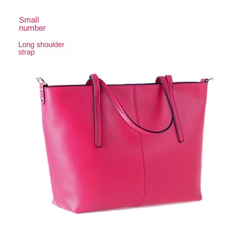 Leather High Capacity Tote Bag