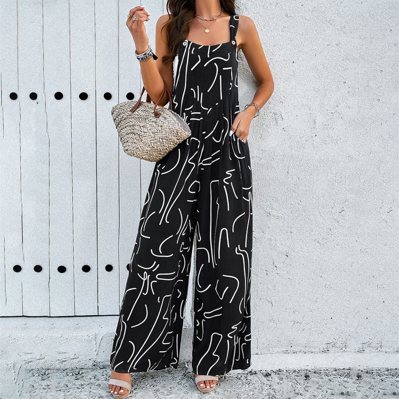 Elevate your style with our bold Women's Wide Leg Bib Style Overalls! Made from high-quality fabric, these overalls come in 4 unique prints to choose from. Perfect for any occasion, these overalls provide a comfortable fit and versatile look. Upgrade your wardrobe today!