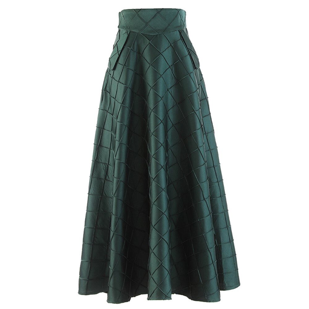 Experience elegance and style with our High Waist Fashionable Green Midi Skirt! Perfect for any occasion, this skirt flatters the figure with its high waist design and adds a touch of sophistication with its trendy green color. Elevate your wardrobe and turn heads with this amazing skirt!!!