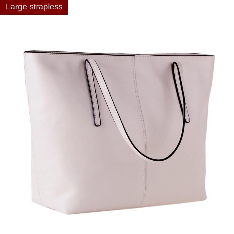 Leather High Capacity Tote Bag