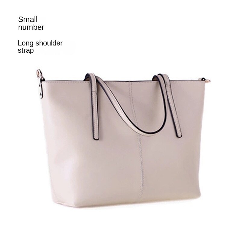 Leather High Capacity Tote Bag