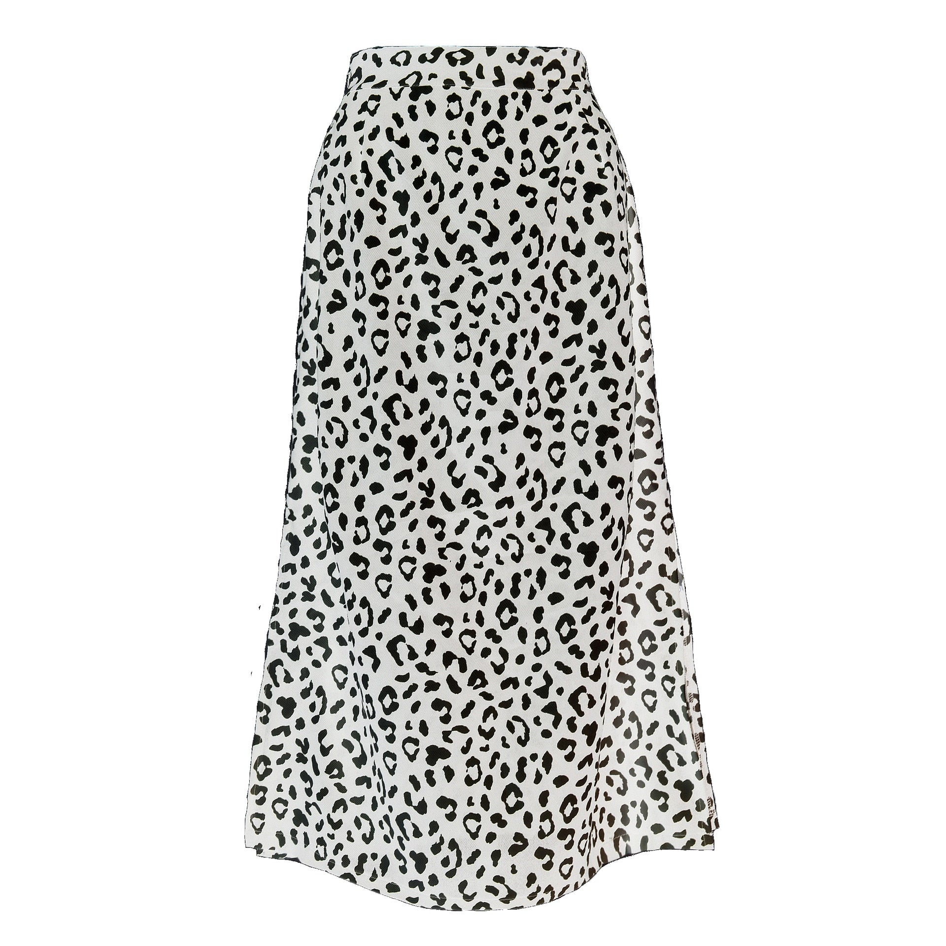 Indulge in the wild side with our Sexy Leopard Print Chiffon Split Long Skirt. The bold animal print and sultry side split make a statement, while the zipper closure adds a touch of convenience. Channel your inner diva and elevate any outfit with this must-have skirt.