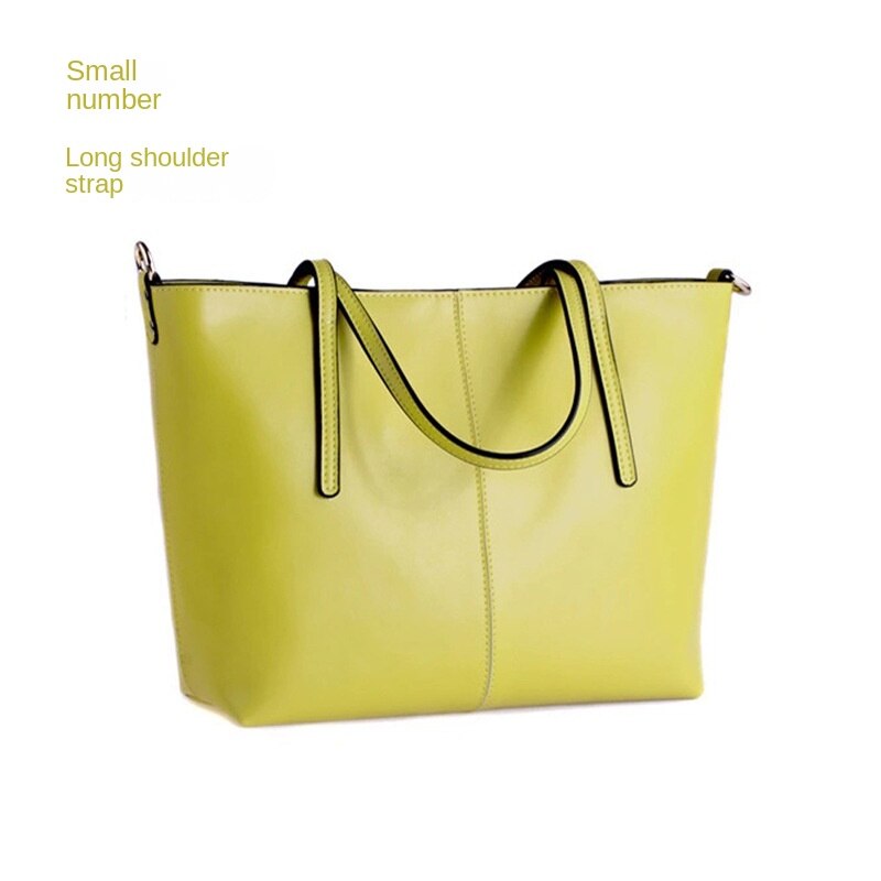 Leather High Capacity Tote Bag