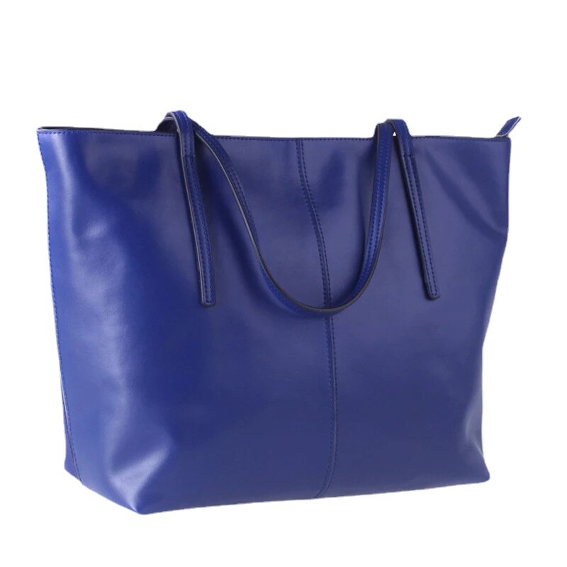 Leather High Capacity Tote Bag