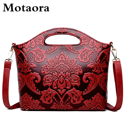 Indulge in luxury with our stunning Red Genuine Leather Vintage Floral Print Purse with Strap! Made from high quality leather, this purse boasts a timeless vintage floral print for a touch of elegance. The convenient strap allows for easy carrying, making it perfect for any occasion. Elevate your style and functionality with this must-have purse!