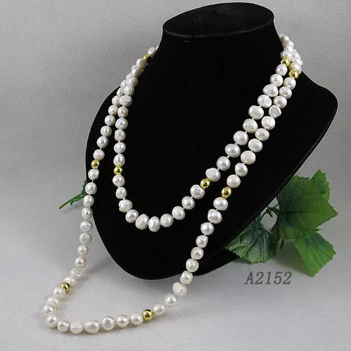 Handmade Baroque Style Freshwater Pearl Necklace -Thread Harbor Clothing Company