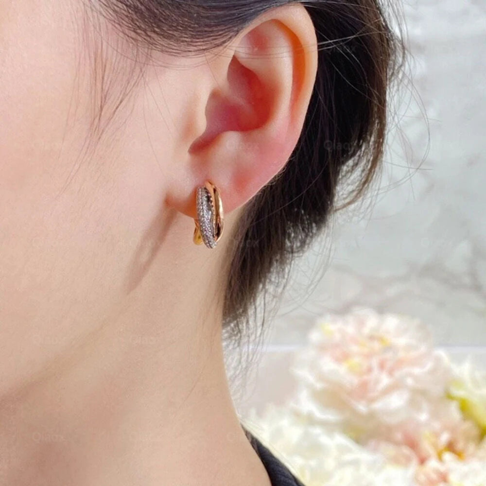 Add some classic, quirky charm to your jewelry collection with our Sterling Silver Clip-On Small Hoop Earrings. These timeless beauties are perfect for non-pierced ears and add a touch of effortless style to any outfit. (No more painful piercings! Yay!)