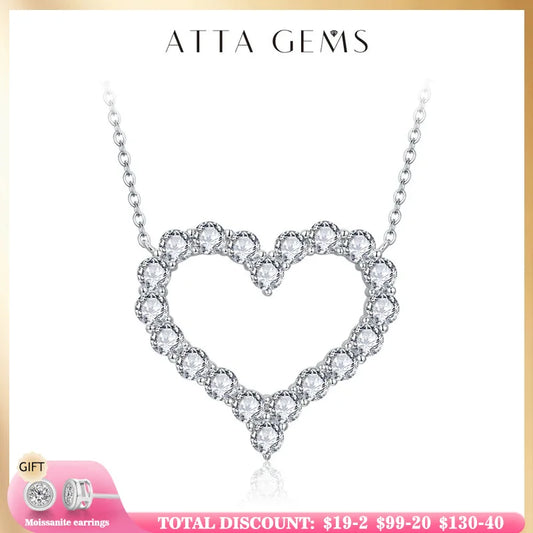 Indulge in the timeless beauty and elegance of our Sterling Silver 3mm Round Cut Moissanite Diamond Heart Pendant. This exquisite piece of fine jewelry is crafted with utmost precision and features a sparkling 3mm round cut Moissanite diamond at its center, radiating love and charm. Elevate your style and make a statement with this stunning pendant.