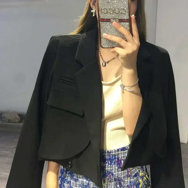 Cropped Fashionable Blazer