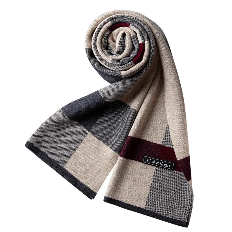 Classic Fashionable Unisex Warm Wool Scarf