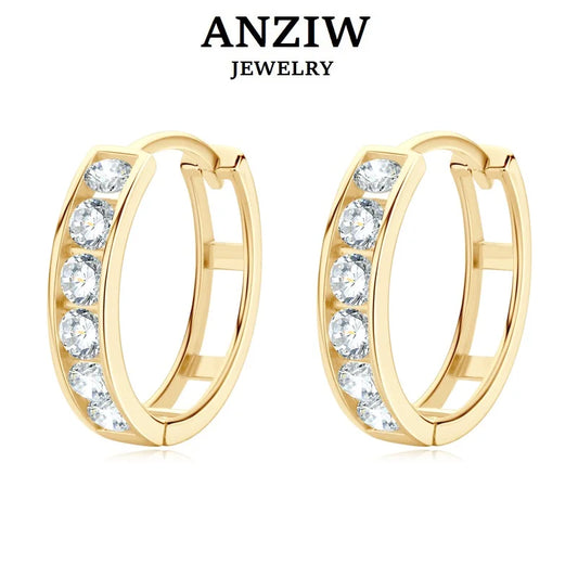 Indulge in luxury with GRA Certified 18K Gold Moissanite Hoop Earrings! These stunning earrings are expertly crafted for timeless beauty, and the GRA certification guarantees the highest quality. A perfect blend of elegance and sparkle, they are a must-have for anyone who appreciates fine jewelry.