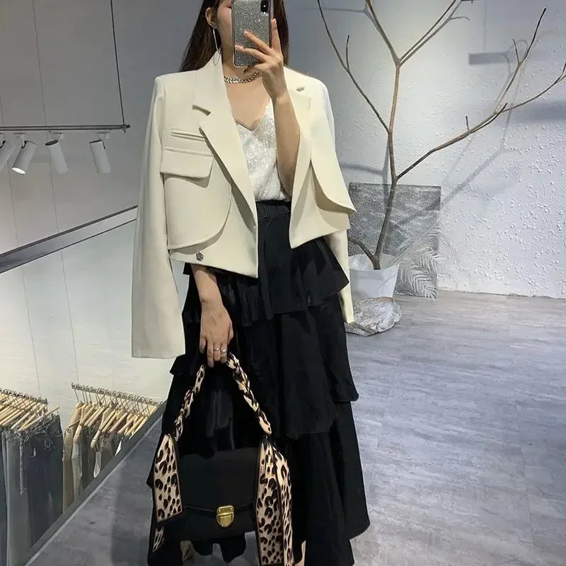 Cropped Fashionable Blazer