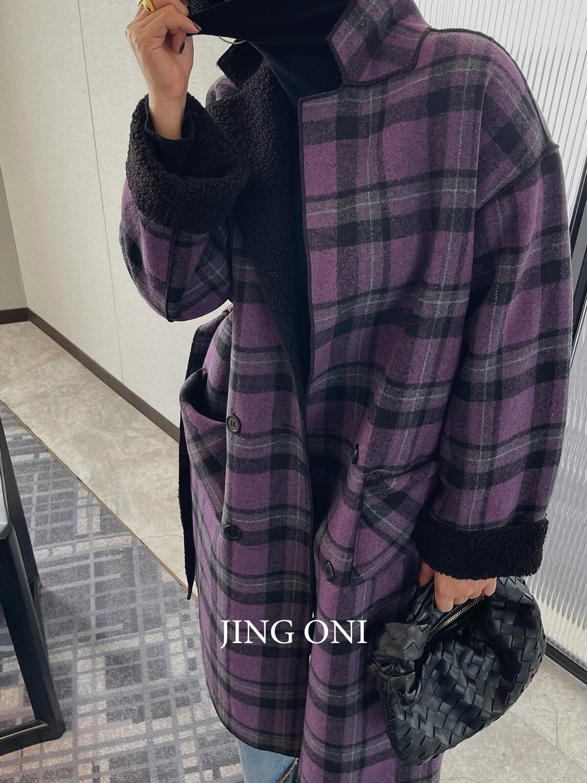 Purple Plaid.  Its so Elegant!  